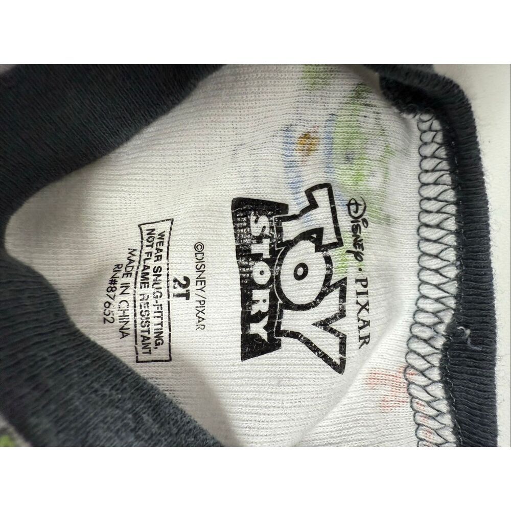 Disney Pixar Toy Story Pajamas Size 2T Cotton - Picture 3 of 8